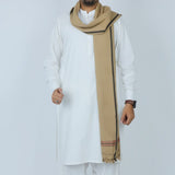 Men’s Winter Shawl - Light Brown, Men's Shawls & Mufflers, Chase Value, Chase Value