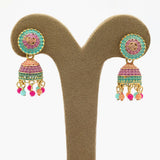 Women's Jhumki - Pink, Women Earrings & Tops, Chase Value, Chase Value