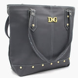 Women's Handbag - Dark Grey, Women Bags, Chase Value, Chase Value