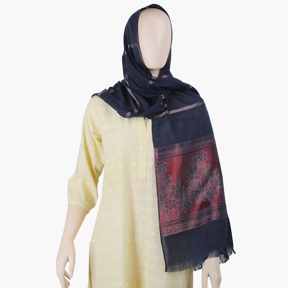 Women's Scarf - Navy Blue, Women Shawls & Scarves, Chase Value, Chase Value