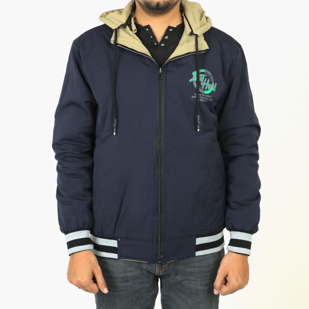 Men's Reversible Jacket - Brown/Navy, Men's Jackets & Hoodies, Chase Value, Chase Value