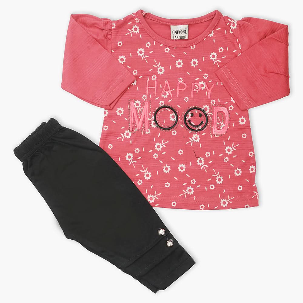 Newborn Girls Full Sleeves Suit - Maroon, Newborn Girls Winterwear, Chase Value, Chase Value