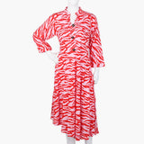 Women's Printed Kurti - Pink, Women Ready Kurtis, Chase Value, Chase Value
