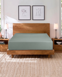 Valuables Cotton Double Fitted Sheet 180x200 CM