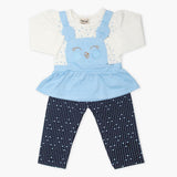 Newborn Girls Full Sleeves Suit - Blue, Newborn Girls Winterwear, Chase Value, Chase Value