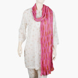 Women's Printed Dupatta - Pink, Women Dupatta, Chase Value, Chase Value
