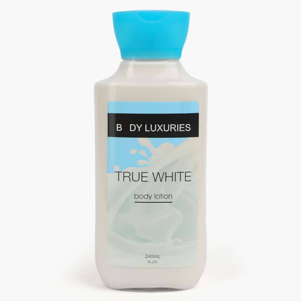 Body luxuries Body Lotion True White 240ml, Creams & Lotions, Body Luxuries, Chase Value