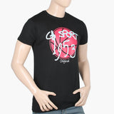 Men's Half Sleeves T-Shirt - Black, Men's T-Shirts & Polos, Chase Value, Chase Value