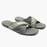 Women's Slippers - Grey, Women Slippers, Chase Value, Chase Value