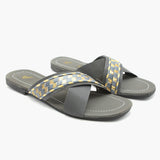 Women's Slippers - Grey, Women Slippers, Chase Value, Chase Value