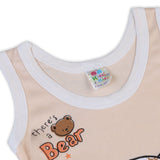 Newborn Boys Sando Suit - Peach, Newborn Boys Sets & Suits, Chase Value, Chase Value