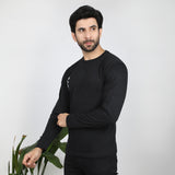 Men's Full Sleeves T-Shirt - Black, Men's T-Shirts & Polos, Chase Value, Chase Value
