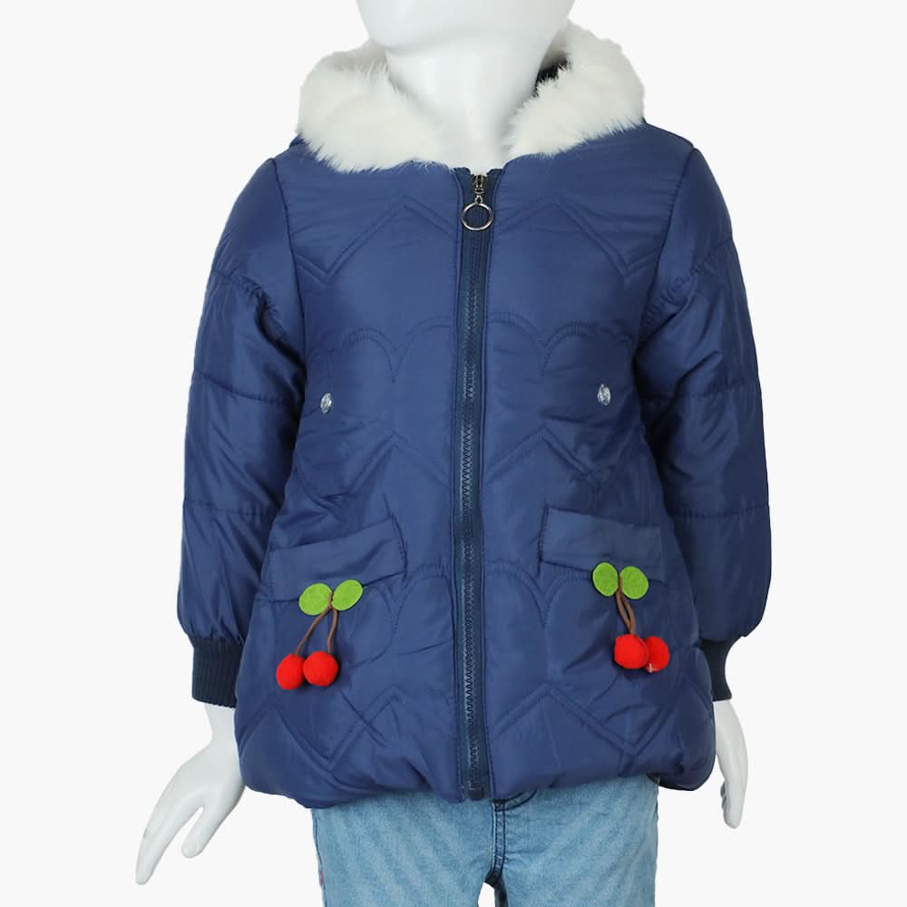 Girls Jacket - Navy Blue, Girls Jackets, Chase Value, Chase Value