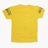 Boys Half Sleeves T-Shirt - Yellow, Boys T-Shirts, Chase Value, Chase Value