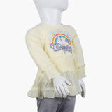 Girls Full Sleeves T-Shirt - Fawn, Girls T-Shirts, Chase Value, Chase Value