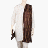 Women's Printed Dupatta - Dark Brown, Women Dupatta, Chase Value, Chase Value