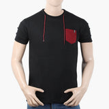 Men's Half Sleeves T-Shirt - Black, Men's T-Shirts & Polos, Chase Value, Chase Value