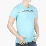 Men's Half Sleeves T-Shirt - Light Blue, Men's T-Shirts & Polos, Chase Value, Chase Value