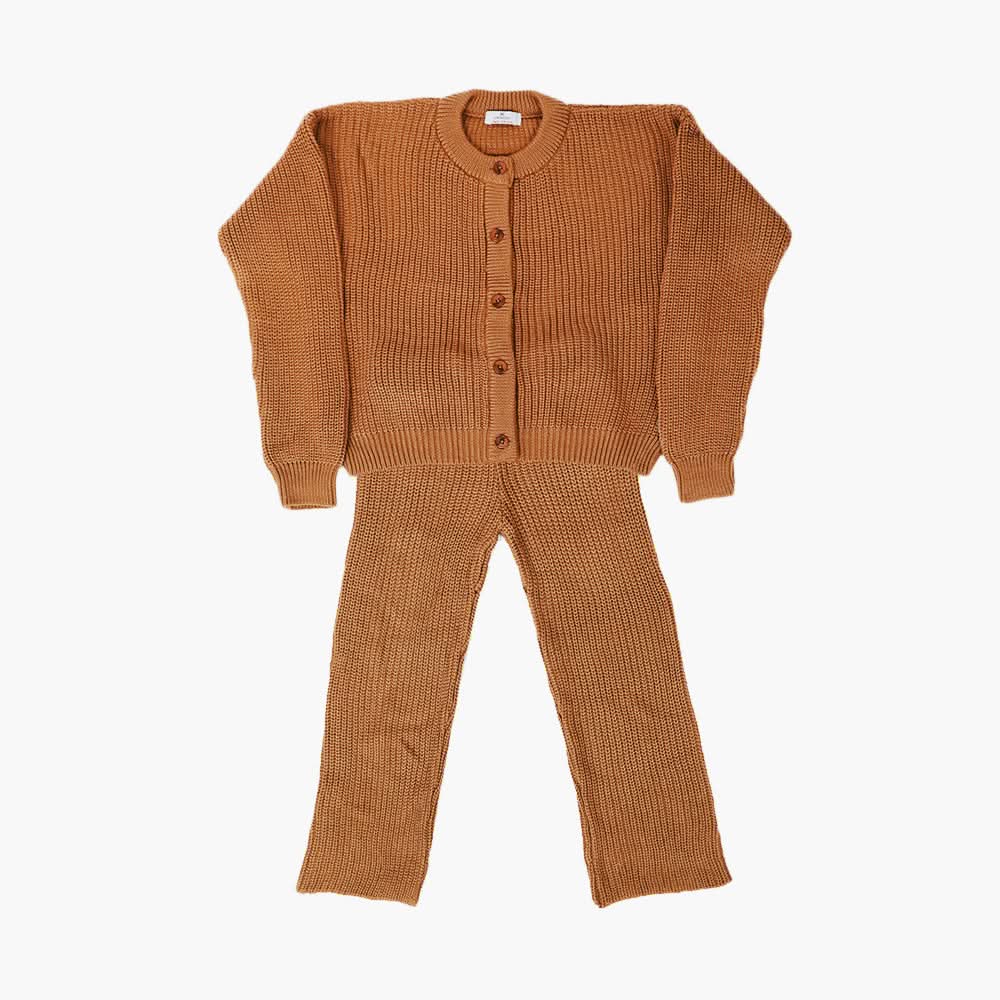 Girls Sweater Suit - Brown, Girls Suits, Chase Value, Chase Value
