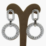 Women's Ear Hoops - Silver, Women Earrings & Tops, Chase Value, Chase Value