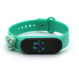 LED Band Sticker Watch - Green, Girls Watches, Chase Value, Chase Value