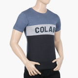 Men's Half Sleeves T-Shirt - Steel Blue, Men's T-Shirts & Polos, Chase Value, Chase Value