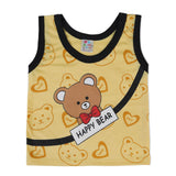Newborn Boys Sando Suit - Yellow, Newborn Boys Sets & Suits, Chase Value, Chase Value