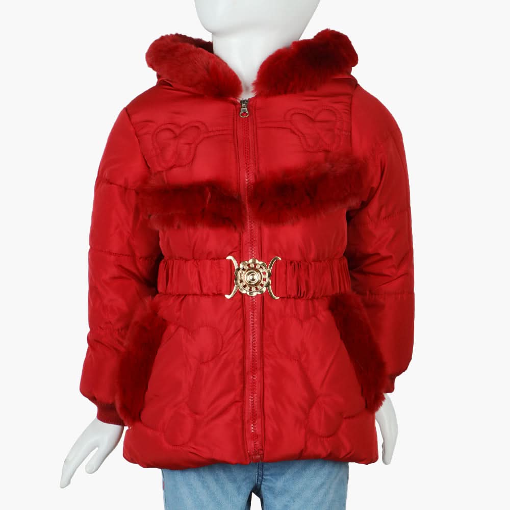 Girls Jacket - Maroon, Girls Jackets, Chase Value, Chase Value