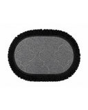 Embossed Oval Mat - 38 × 58