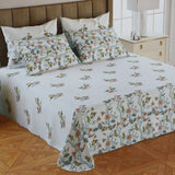 Double Bedsheet 5pcs Set - CC8, Double Size Bed Sheet, Chase Value, Chase Value