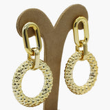 Women's Ear Hoops - Golden, Women Earrings & Tops, Chase Value, Chase Value