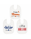 Valuables Newborn Baby Bibs - Large