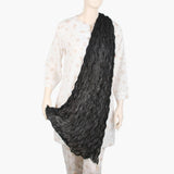Women's Chiffon Dupatta - Black, Women Dupatta, Chase Value, Chase Value