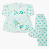 Newborn Girls Full Sleeves Suit - Green, Newborn Girls Winterwear, Chase Value, Chase Value