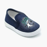 Boys Canvas Shoes - Dark Blue, Boys Casual Shoes & Sneakers, Chase Value, Chase Value