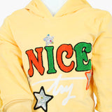 Girls Velour Tracksuit - Yellow, Girls Suits, Chase Value, Chase Value