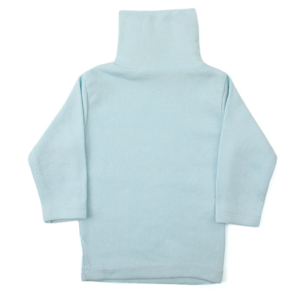 Newborn High Neck - Sky Blue, Newborn Girls Winterwear, Chase Value, Chase Value
