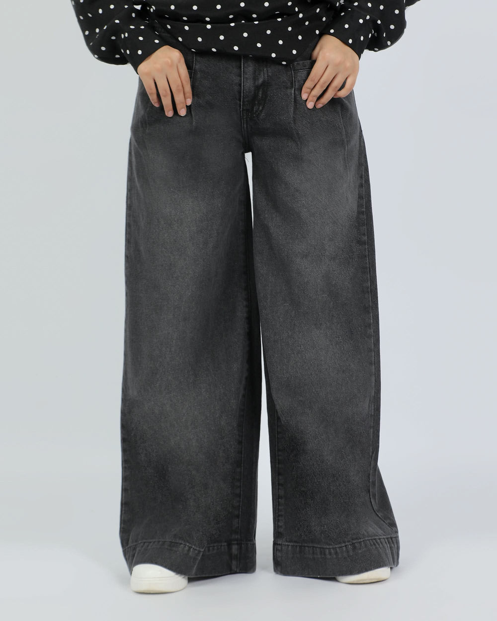 Eminent Women's Palazzo Fit Denim Pant, Women Pants & Tights, Eminent, Chase Value