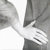 Women's Fancy 3Pcs Suit - Grey, Women Shalwar Suits, Chase Value, Chase Value