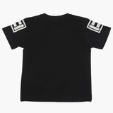 Boys Half Sleeves T-Shirt - Black, Boys T-Shirts, Chase Value, Chase Value