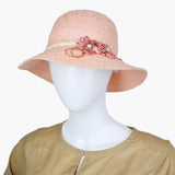 Women's Floppy Hat - Peach, Women Hats & Caps, Chase Value, Chase Value