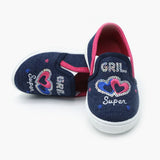Girls Canvas Shoes - Dark Pink, Girls Sneakers & Shoes, Chase Value, Chase Value