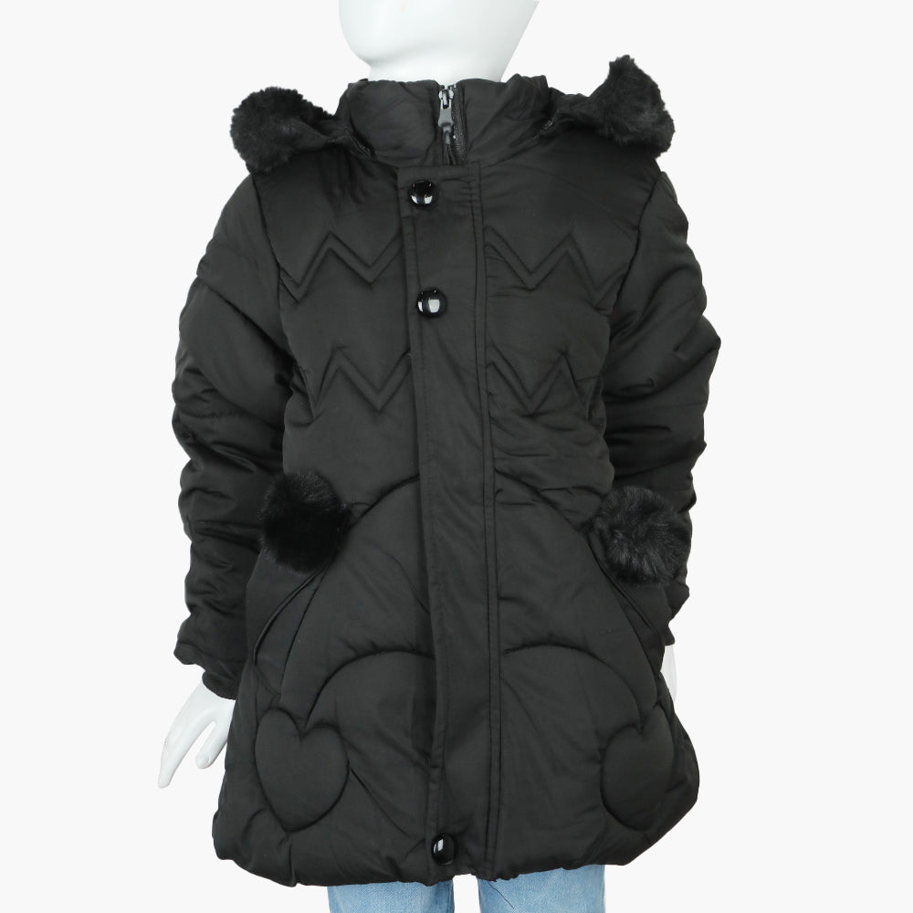 Girls Jacket - Black, Girls Jackets, Chase Value, Chase Value