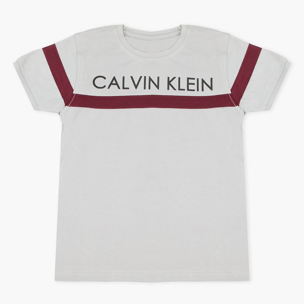Boys Half Sleeves Polo T-Shirt - Light Grey, Boys T-Shirts, Chase Value, Chase Value