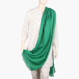 Women's Embroidered Lawn Dupatta - Olive Green, Women Shawls & Scarves, Chase Value, Chase Value