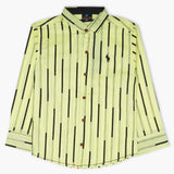 Boys Full Sleeves Shirt - Lemon, Boys Shirts, Chase Value, Chase Value
