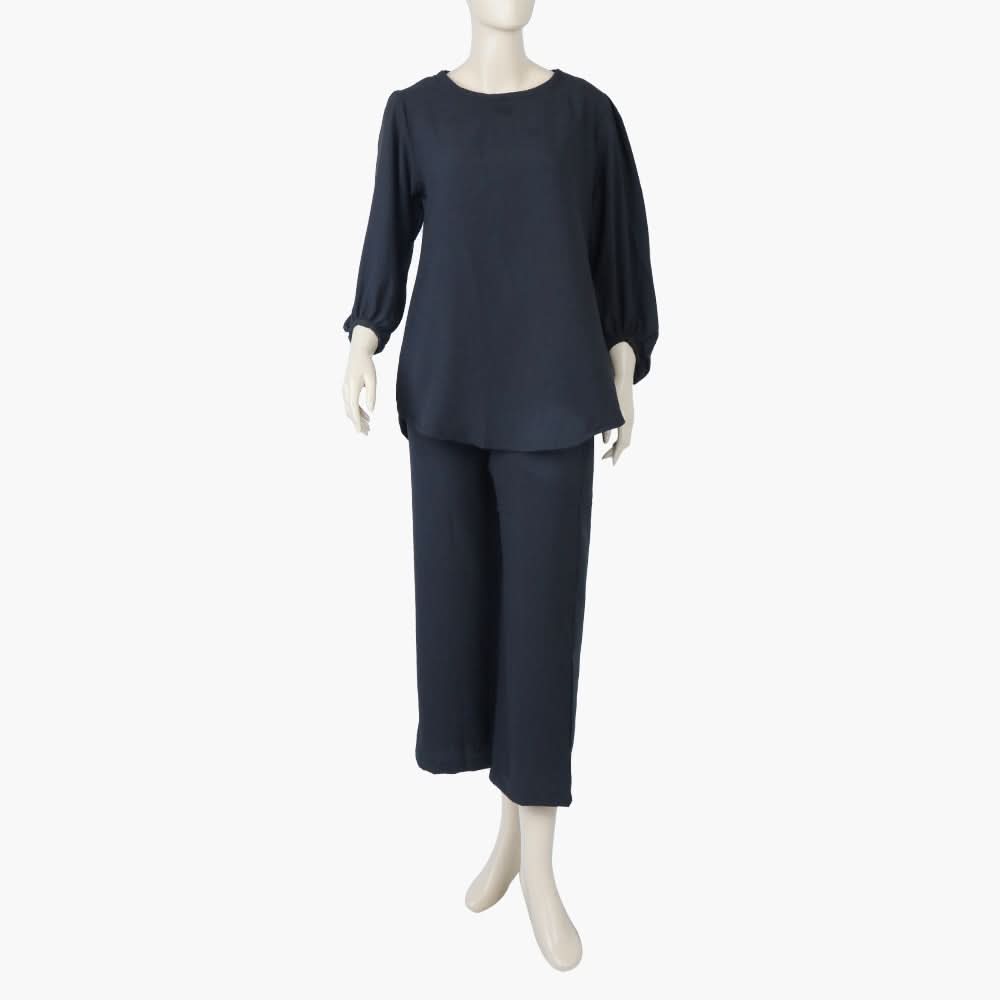 Women's Western 2 Pcs Suit - Black, Women Night Suit, Chase Value, Chase Value