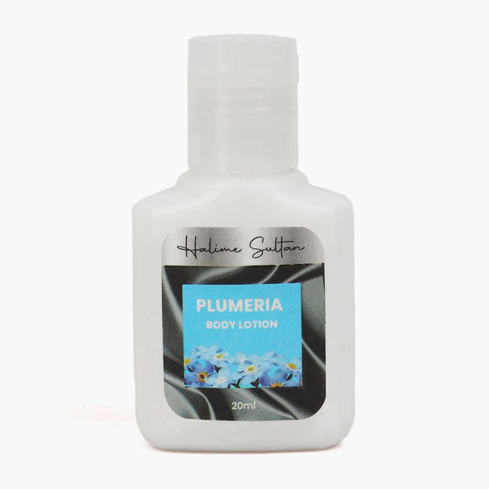 Halime Sultan Body Lotion Plumeria, 20ml, Creams & Lotions, Halime Sultan, Chase Value