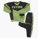 Boys Full Sleeves Suit - Green, Boys Sets & Suits, Chase Value, Chase Value