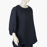 Women's Western 2 Pcs Suit - Black, Women Night Suit, Chase Value, Chase Value